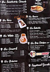 Le Rajah menu