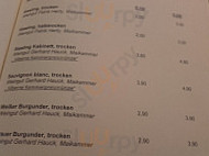 Maikammrer Stubb menu