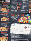 Délices Pizza menu