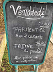 A La Table De Claudine menu