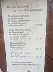 Zum Adler menu