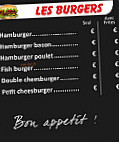 Kebab Le Guingampais menu