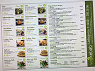 Vegkebab menu