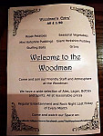 The Woodman menu