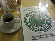 Green Apple Coffee inside