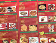 Tandoori Kabab menu