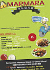 Marmara Kebab menu