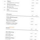 La Cascade Du Moulin menu