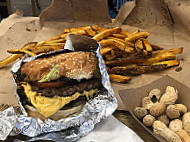 Five Guys Burgers Fries food