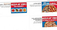 Domino's Pizza menu