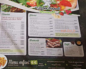 Bella Napoli menu