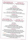 Le Saint Nicolas menu