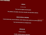 Le Relais De Villefranche menu