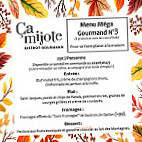 Bistrot ça Mijote menu