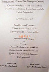 Aux Hôtes Gourmands menu