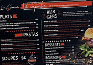 La Cheminée menu