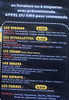 Tacos Café menu