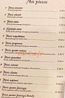 La Grange De Christina menu