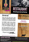 La Maison Lacube menu