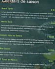 Mojito menu