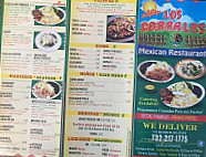 Los Corrales menu