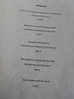 Restaurant Lara menu