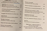 Restaurant Sauerer menu