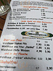 Steinerrnen Kugel menu