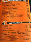 Panni’s Pizzaservice menu