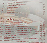 Restaurant Pizzeria Il Capriccio menu