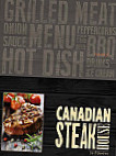 Canadian Steak House menu