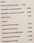 Zum Kirchenwirt menu