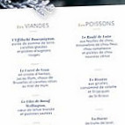 L'Étang Gourmand menu