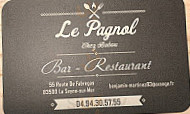 Le Rouet menu