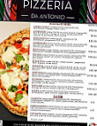 Pizzeria Da Antonio menu