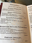 La Corte menu