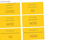 O Soleil du Triolet menu