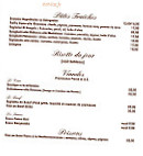 Le Canastel menu