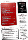 Le 59 Aix-les-bains menu