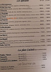 Le Riberal Pizza menu