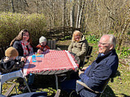 Kaffestugan Alunbruket Inomhus