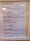 Pizza Garten menu