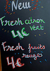 Break Crêperie menu