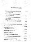 Bräukeller menu