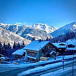 La Taiga Bar/restaurant La Tania outside