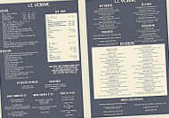 Le Vesuve menu