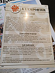 A L'emporter menu