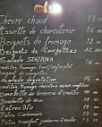 A Stazzona menu