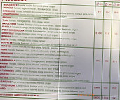 Pizza Biagio menu