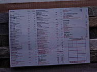 Hot Pizza menu